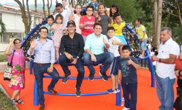 Los habitantes de Hacienda San Juan ya disfrutan a plenitud del Retazo Urbano construido por el AMB en el sector limítrofe entre Floridablanca y Bucaramanga