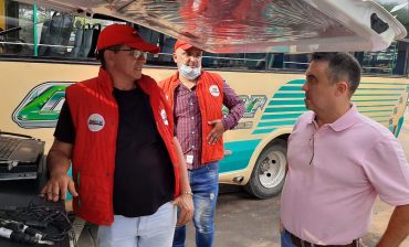 Acciones del AMB para una movilidad sostenible, saluda y segura. Van 48 vehículos de transporte público evaluados, de los cuales 38 (79%) pasaron la prueba por emisión de gases