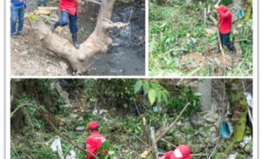 En acción conjunta interinstitucional AMB lidera operativo de limpieza y prevención en la quebrada Las Hamacas