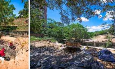 Parque Lineal Quebrada La Iglesia comienza a tomar forma y a hacerse una feliz realidad
