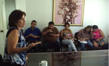 Reunión con los ‘parqueros’ en el Área Metropolitana de  Bucaramanga.
