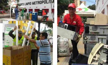3,3 toneladas de residuos posconsumo fueron recolectados en el Punto Limpio Metropolitano. El AMB apoyo doble jornada en las 4 ciudades