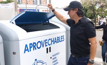 Área Metropolitana instala 15 puntos limpios en sitios estratégicos de Bucaramanga, para eliminar focos de contaminación y fomentar la cultura del reciclaje