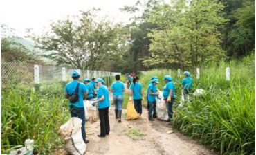 Exitosa recuperación ambiental realizan en la quebrada La Rosita AMB y cooperativas de reciclaje