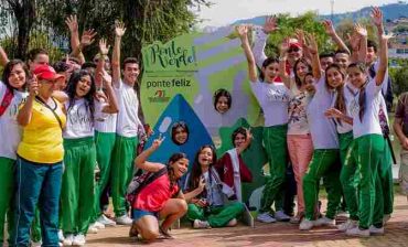 83 estudiantes de los colegios Andrés Páez de Sotomayor de Bucaramanga, Rafael Pombo de Floridablanca e Instituto de Promoción Social de Piedecuesta inauguraron las Rutas Ambientales Escolares del AMB en Acualago
